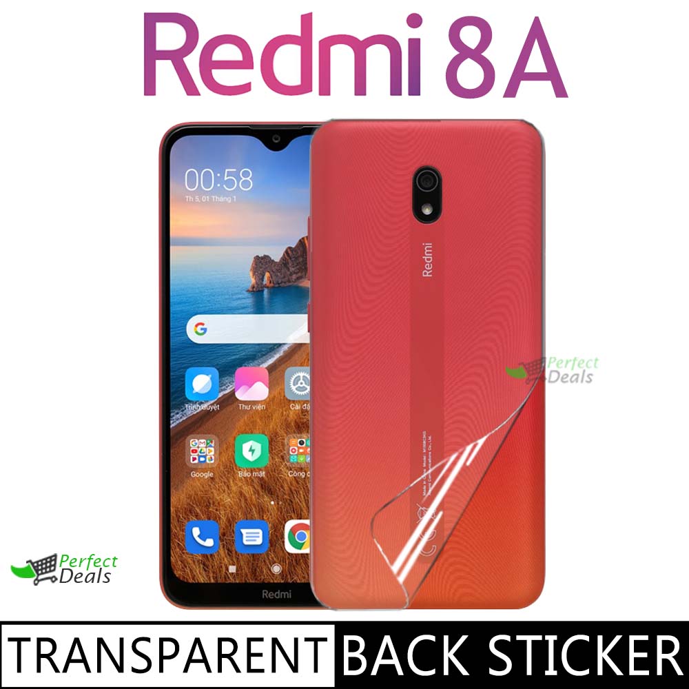 Clear Skin Back Sticker for Redmi 8A