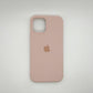 apple silicone case Velvet inner cover Hard back cover for iPhone 12 Pro