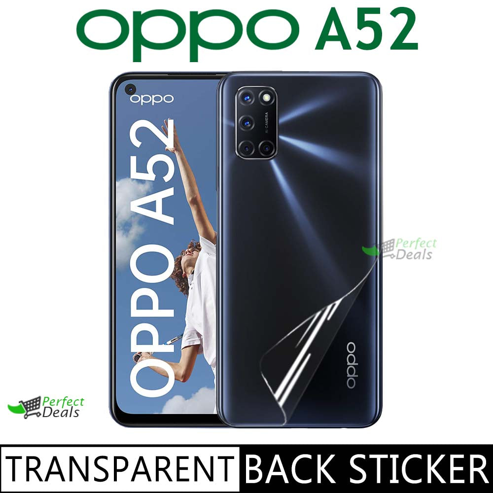 Clear Skin Back Sticker for OPPO A52