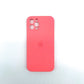 apple silicone case Velvet inner cover Hard back cover for iPhone 12 Pro