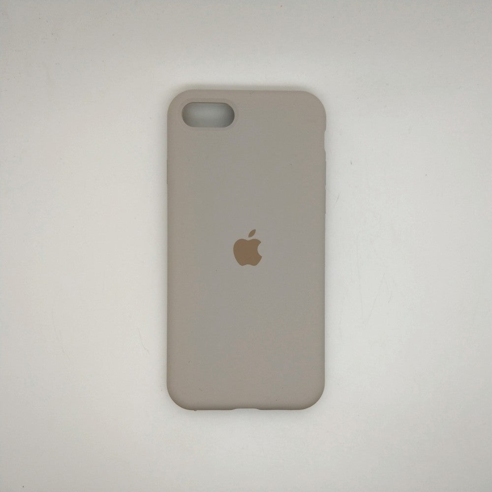 apple silicone case Velvet inner cover Hard back cover for iPhone 7 / 8