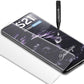 Pack of UV Glue Full Screen Protector Tempered Glass + Carbon Back Sticker and Camera Lens Protection for Samsung S21 Plus