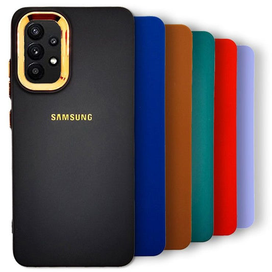 Gold Camera Protection Back Cover for Samsung A32 4G