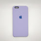 apple silicone case Velvet inner cover Hard back cover for iPhone 6 Plus / 6s Plus