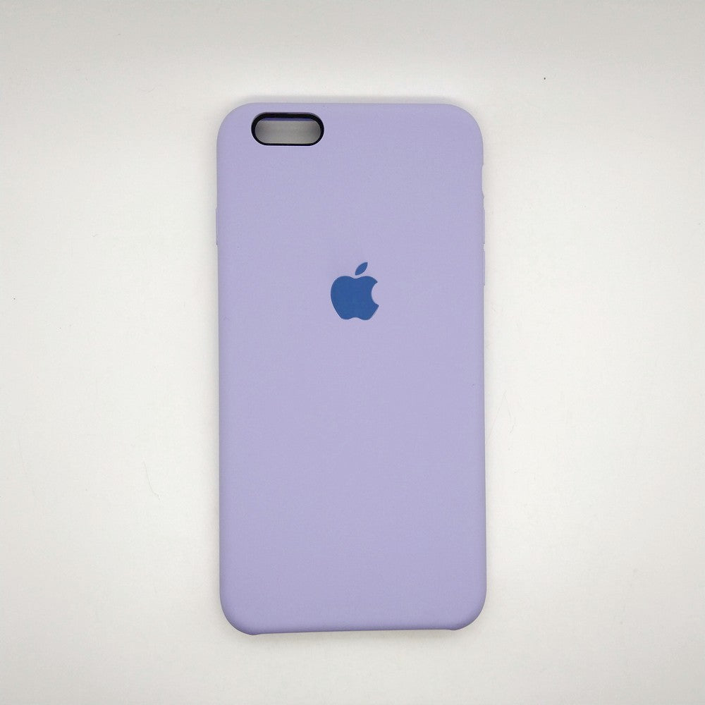 apple silicone case Velvet inner cover Hard back cover for iPhone 6 Plus / 6s Plus
