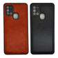 Luxury Leather Case Protection Phone Case Back Cover for Samsung A21s