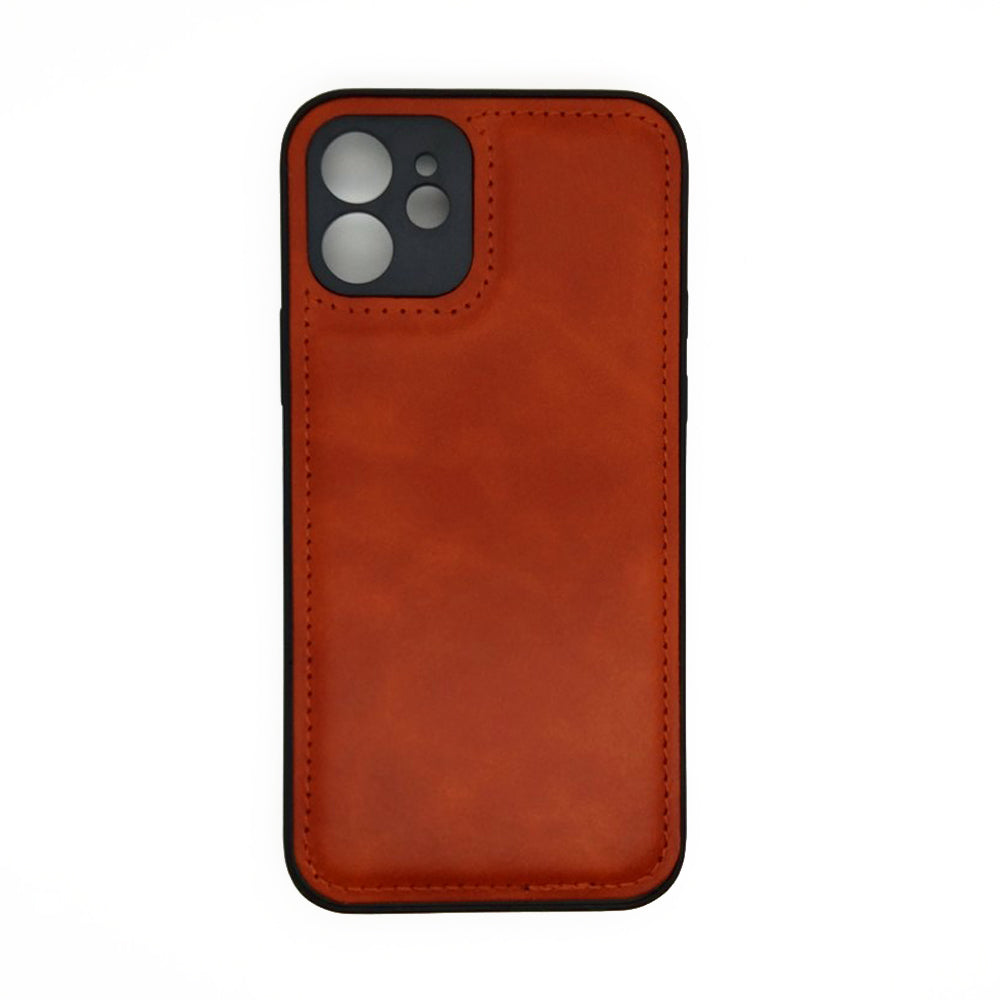 Luxury Leather Case Protection Phone Case Back Cover for apple iPhone 12