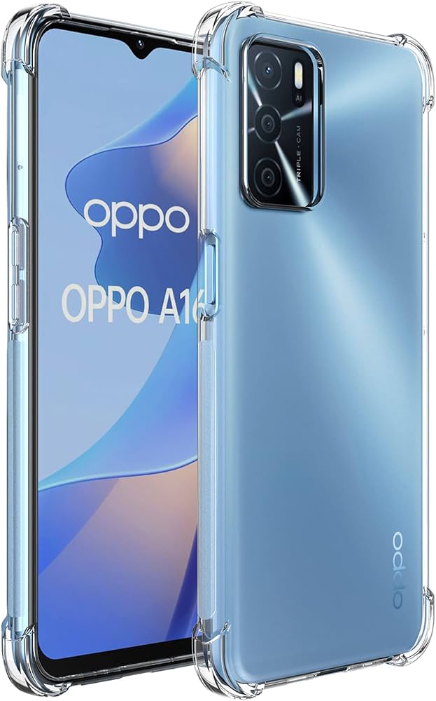 OPPO A16 Clear Anti-Shock Case Corner Drop Protection Cover
