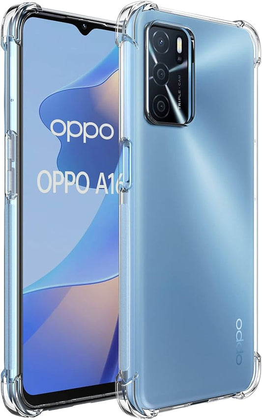 OPPO A16 Clear Anti-Shock Case Corner Drop Protection Cover