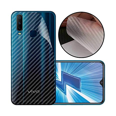 Carbon Back Sticker for Vivo
