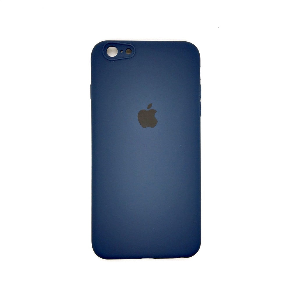 apple silicone case Velvet inner cover Hard back cover for iPhone 6 Plus / 6s Plus