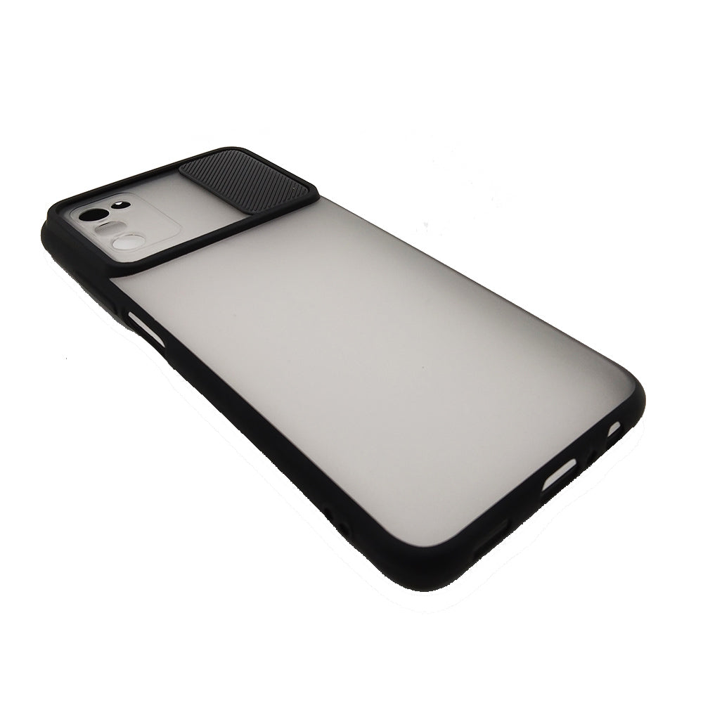 Camera Protection Slide PC+TPU case for Samsung A03s