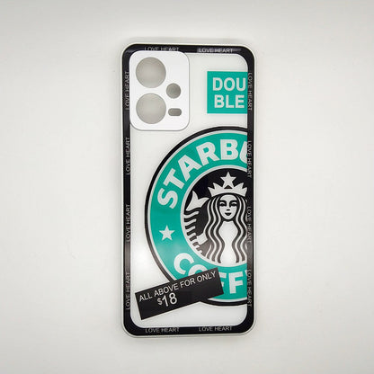 Starbucks Full Camera Lens Protective Hard Shel PC Case For Redmi REDMI NOTE 12