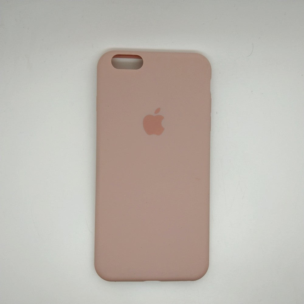 apple silicone case Velvet inner cover Hard back cover for iPhone 6 Plus / 6s Plus