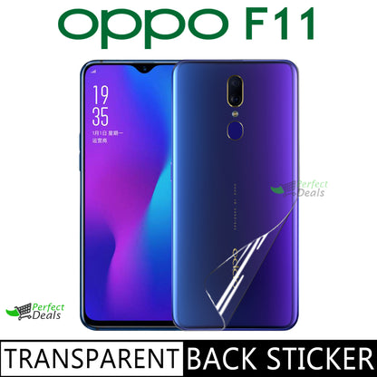 Clear Skin Back Sticker for OPPO F11