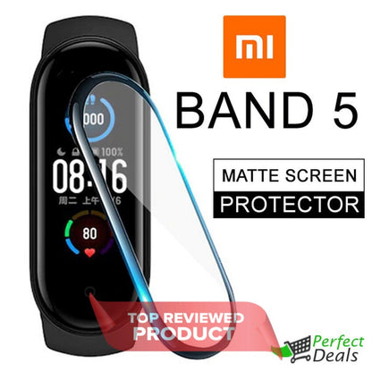 Perfect Mi Band 5 Matte Screen Protector Soft TPU Hydrogel Film Anti-Scratch Soft for Xiaomi Mi band 4 and Mi Band 5 Screen Protectors Film Not Tempered Glass