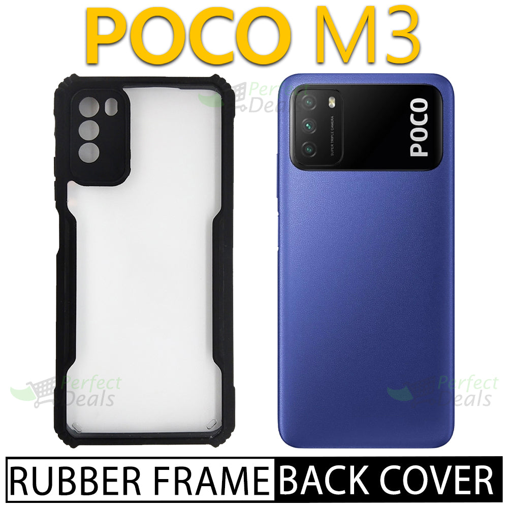 ALY Soft Silicone TPU Bumper Case For Xiaomi Mi POCO M3