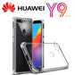 AntiShock Clear Back Cover Soft Silicone TPU Bumper case for Huawei Y9 2018