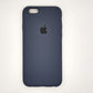 apple silicone case Velvet inner cover Hard back cover for iPhone 6 / 6s