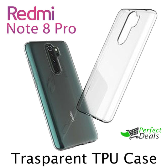 Transparent Clear TPU Case for Redmi Note 8 Pro