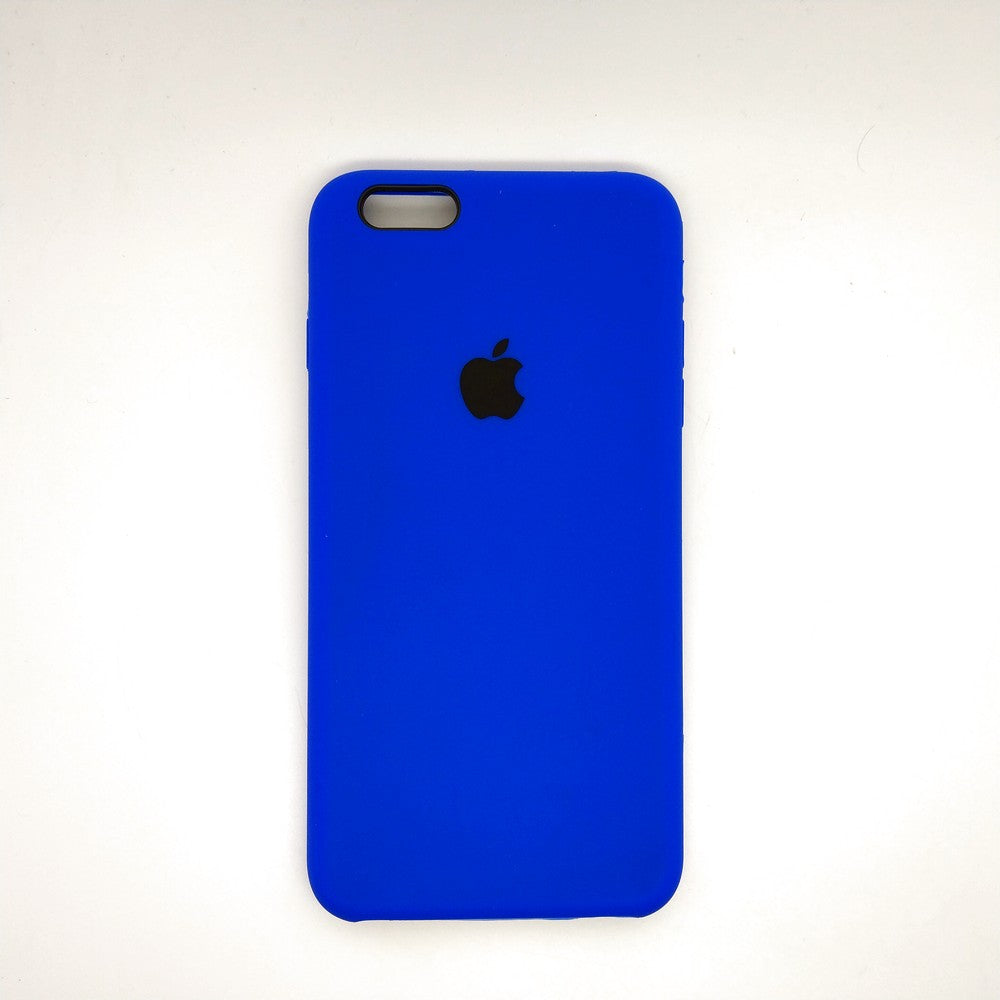 apple silicone case Velvet inner cover Hard back cover for iPhone 6 Plus / 6s Plus