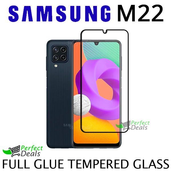 Screen Protector Tempered Glass for Samsung Galaxy M22