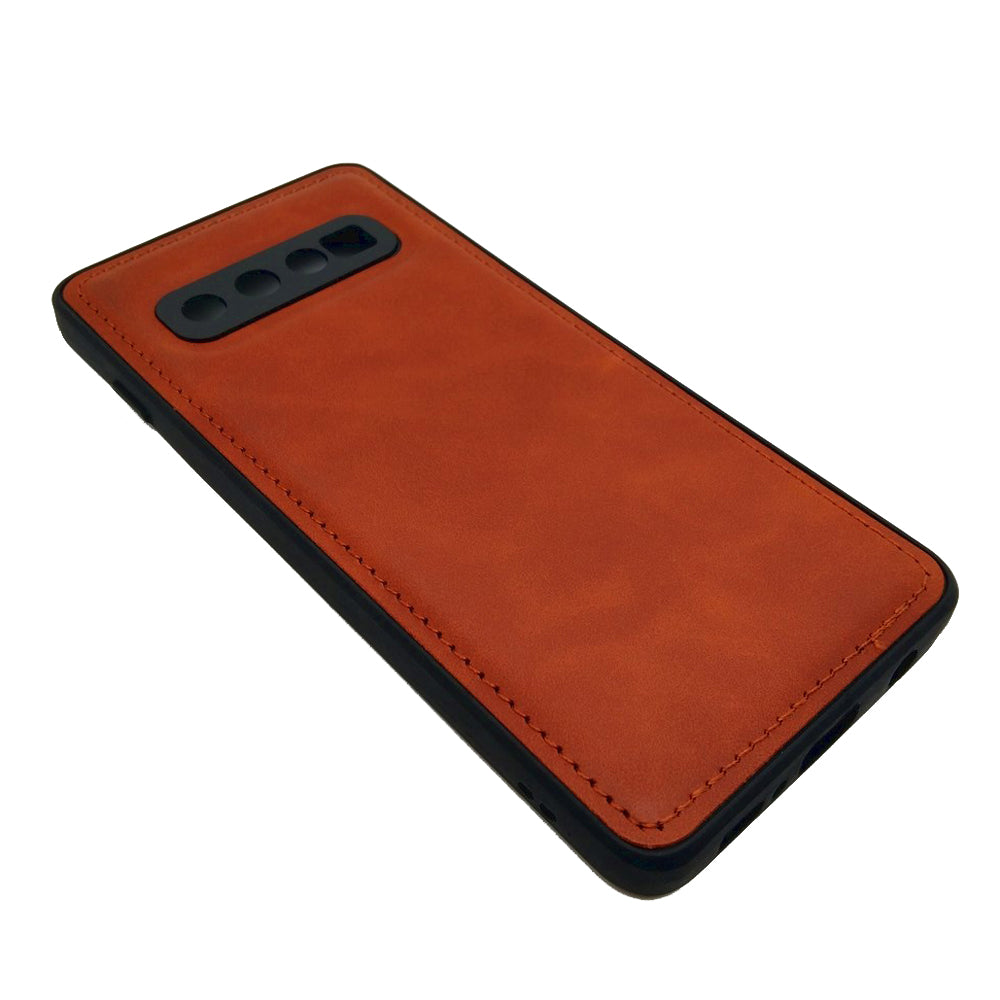 Luxury Leather Case Protection Phone Case Back Cover for Samsung S10