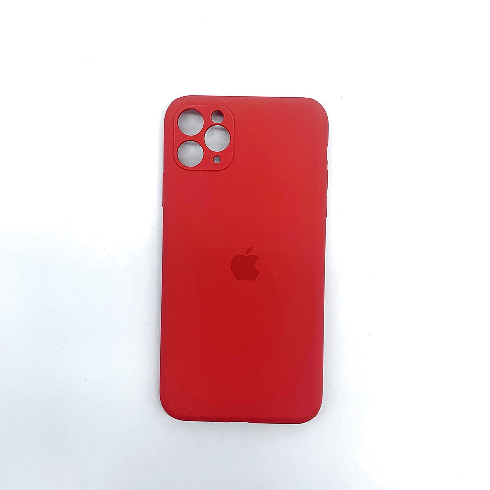apple silicone case Velvet inner cover Hard back cover for iPhone 11 Pro Max