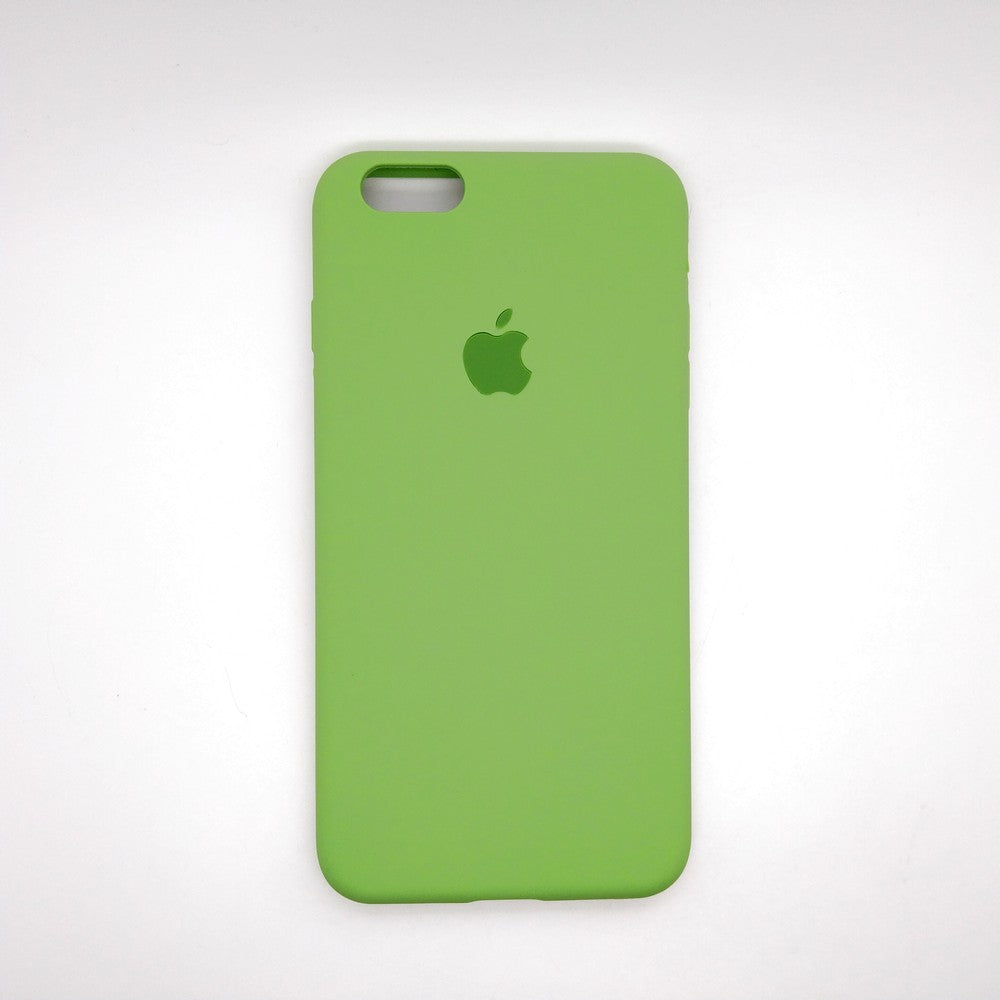 apple silicone case Velvet inner cover Hard back cover for iPhone 6 Plus / 6s Plus