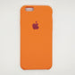 apple silicone case Velvet inner cover Hard back cover for iPhone 6 / 6s