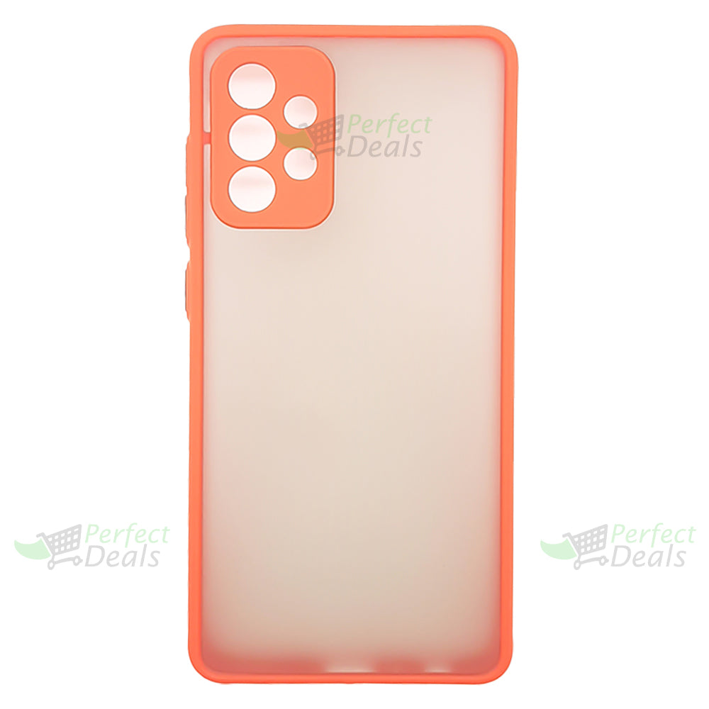 Camera lens Protection Gingle TPU Back cover for Samsung A72 4G
