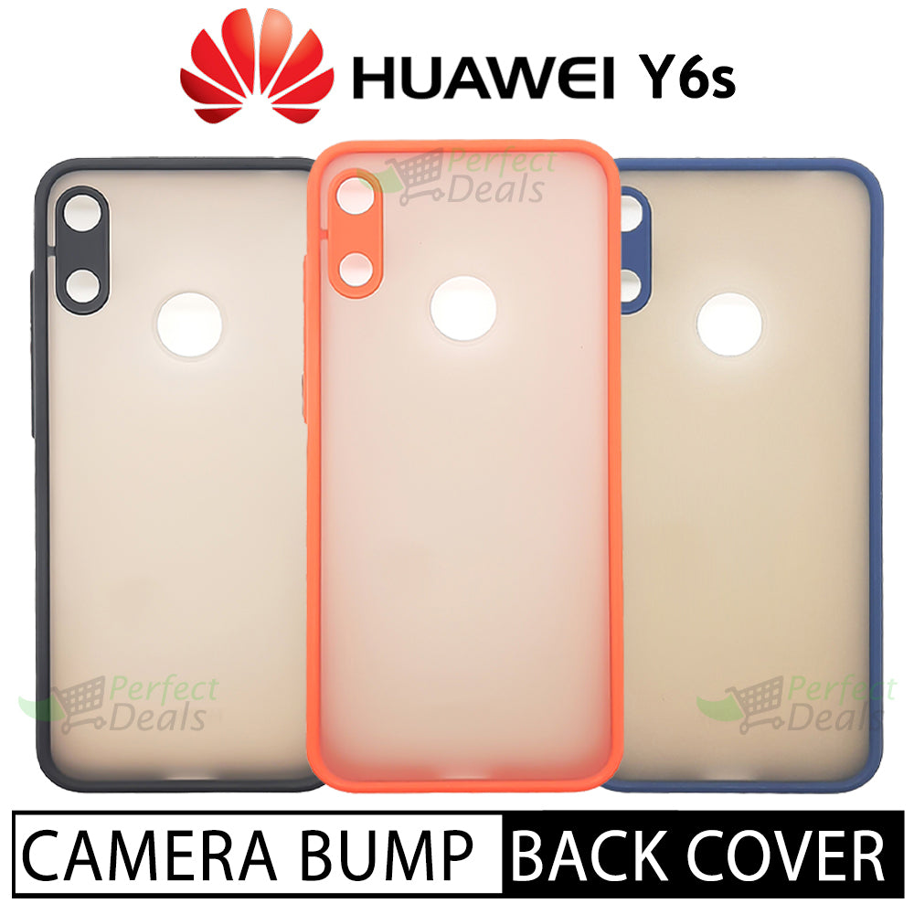 Camera lens Protection Gingle TPU Back cover for Huawei Y6s