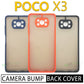 Camera lens Protection Gingle TPU Back cover for POCO X3