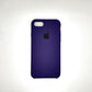 apple silicone case Velvet inner cover Hard back cover for iPhone 7 / 8