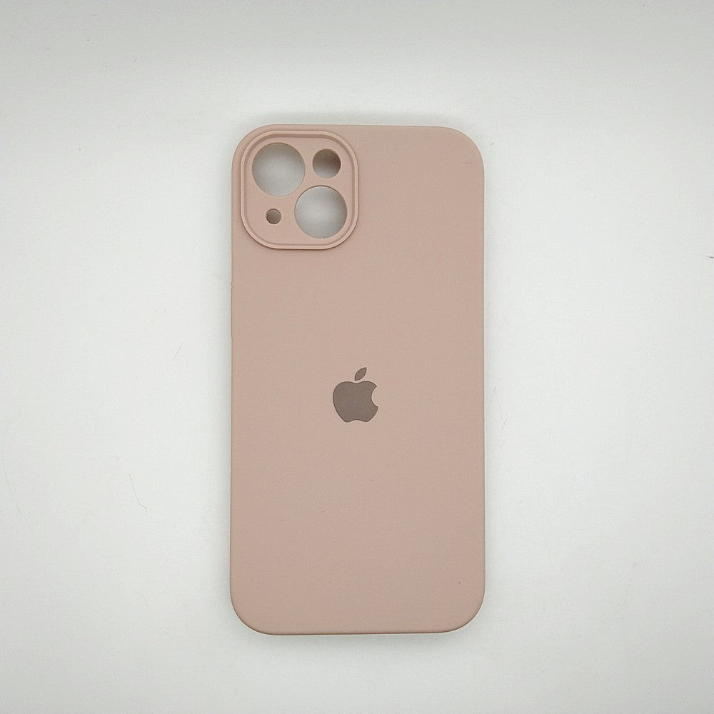 apple silicone case Velvet inner cover Hard back cover for iPhone 13