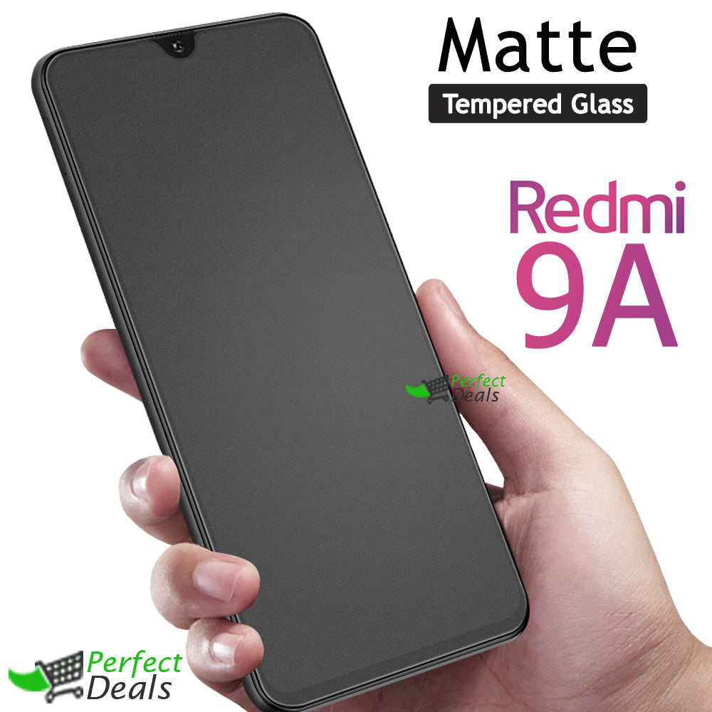 Matte Tempered Glass Screen Protector for Redmi 9 A