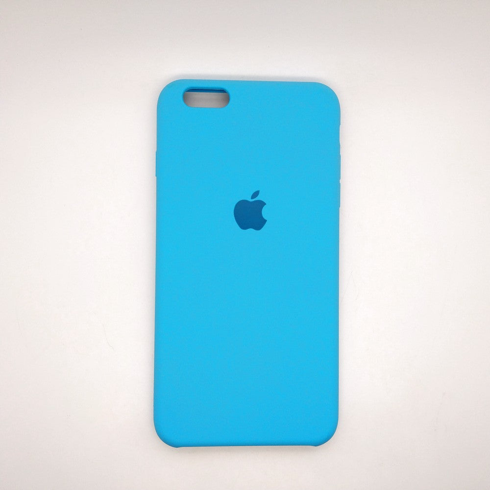 apple silicone case Velvet inner cover Hard back cover for iPhone 6 Plus / 6s Plus
