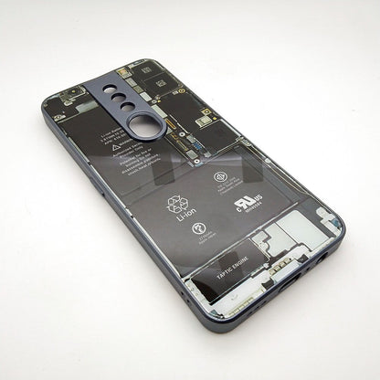 Circuit Board High Quality Hard Cover Full Camera Lens Protective Case for OPPO F11 Pro