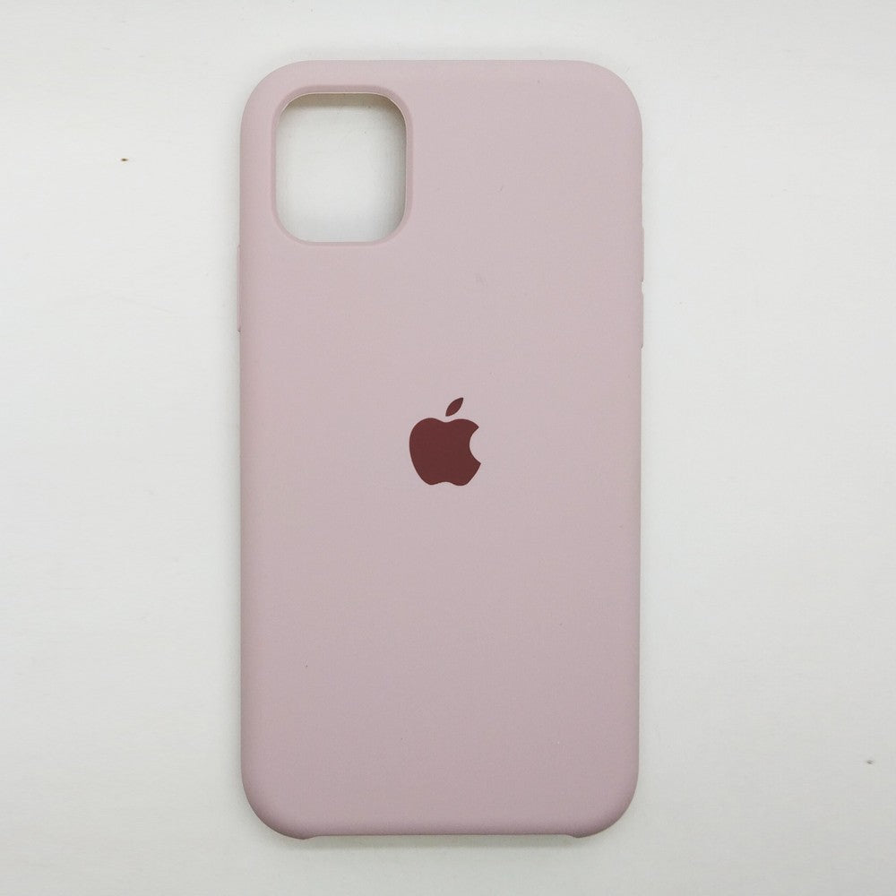 apple silicone case Velvet inner cover Hard back cover for iPhone 11