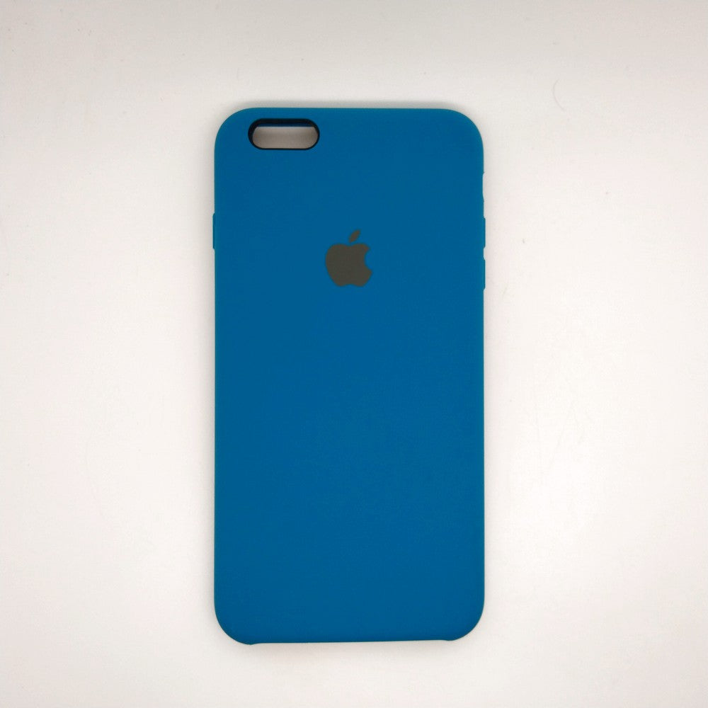 apple silicone case Velvet inner cover Hard back cover for iPhone 6 Plus / 6s Plus