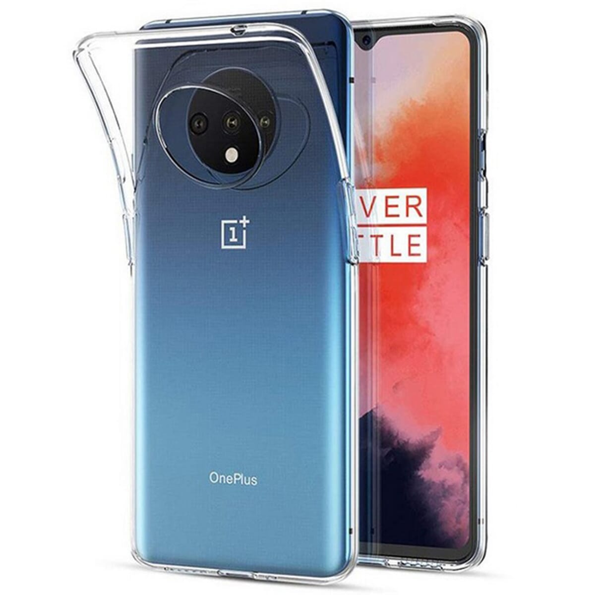 Transparent Clear TPU Case for OnePlus 7T