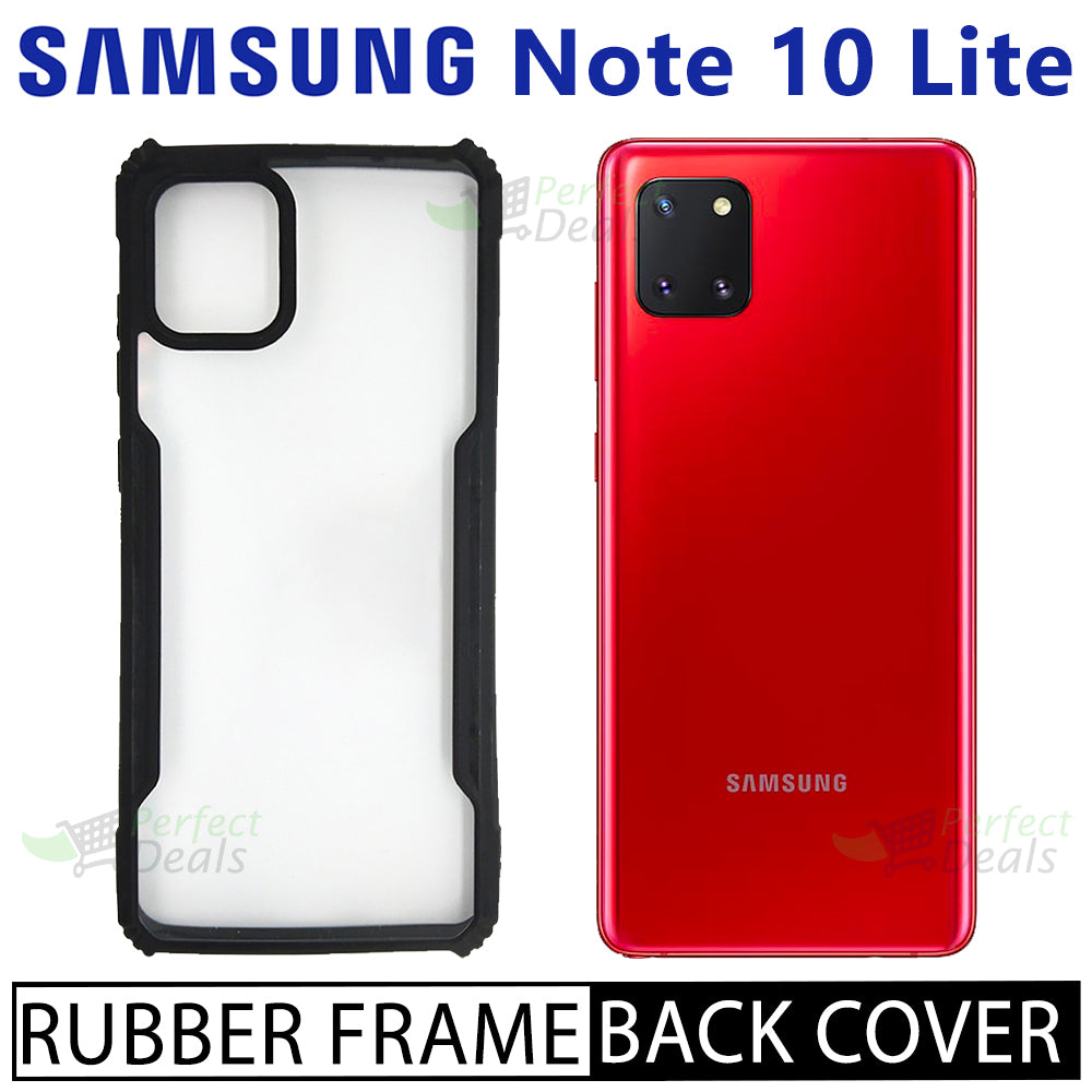 ALY Soft Silicone TPU Bumper Case For Samsung Note 10 Lite