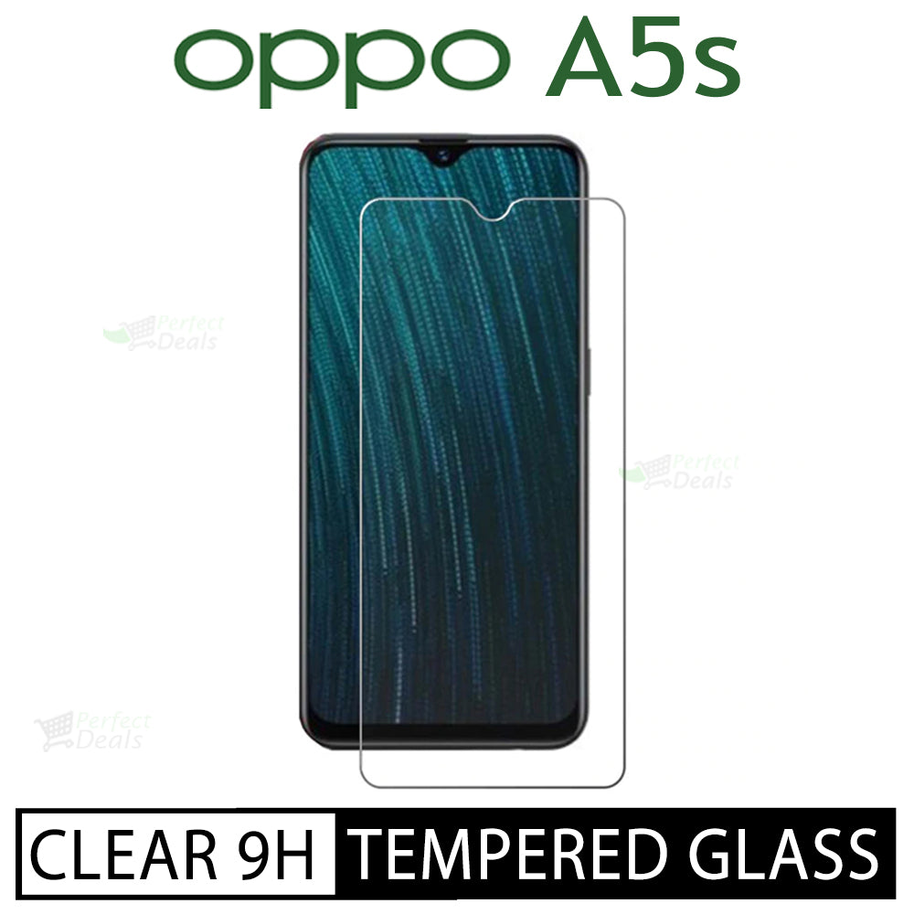 9H Clear Screen Protector Tempered Glass for OPPO A5s