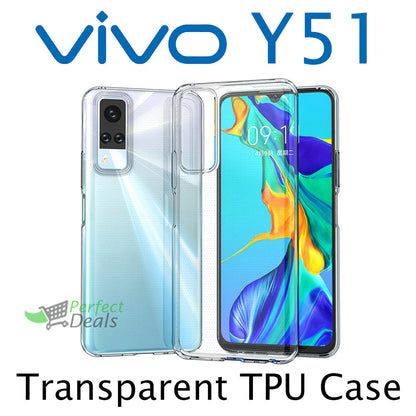 Transparent Clear Slim Case for New Vivo Y51