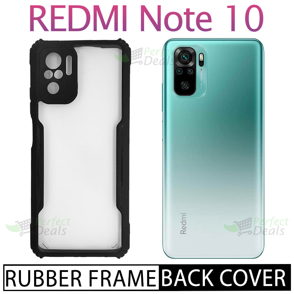 ALY Soft Silicone TPU Bumper Case For Redmi Note 10