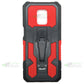 iCrystal Hybrid Anti Shock Case with Holder and Stand for Redmi Note 9 Pro