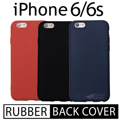Slim Rubber fit back cover for iPhone 6 / 6s