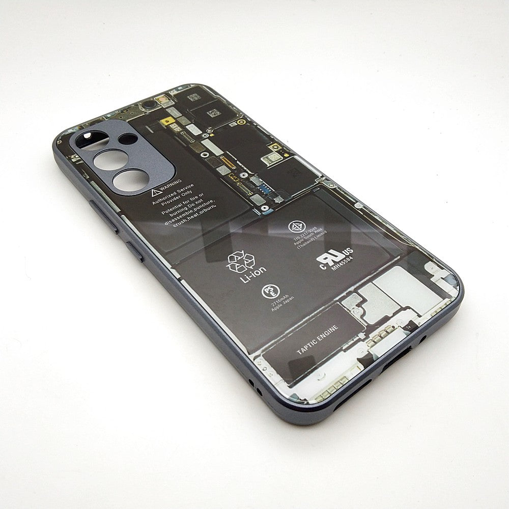 Circuit Board High Quality Hard Cover Full Camera Lens Protective Case for Samsung A54 5G