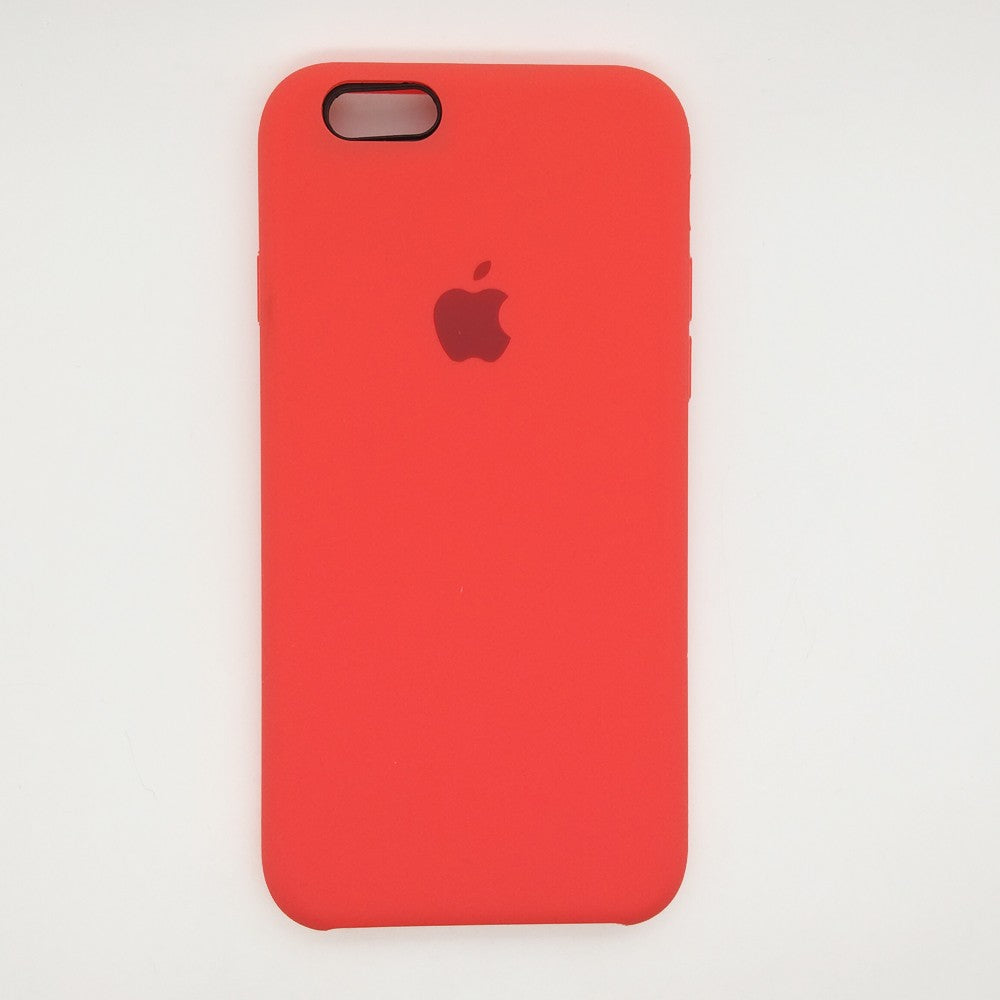 apple silicone case Velvet inner cover Hard back cover for iPhone 6 / 6s