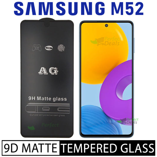 Matte Tempered Glass Screen Protector for Samsung Galaxy M52 5G